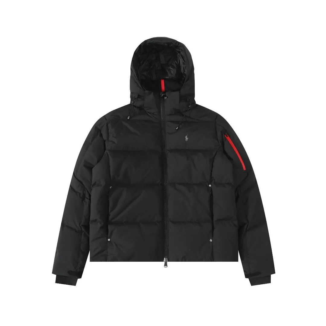P680 #R58 Ralph Lauren/Ralph Lauren five-color classic new down jacket jacket with detachable hood extra thick plush down jacket men's top "Thousands of stitches of electric embroidery, the logo is like a work of art" imported Barudan embroidery machine is used to carve the classic polo logo with precision electric embroidery technology. Each letter is full and three-dimensional, with clear details, making it the "most expensive embroidered logo" on the down jacket, highlighting its extraordinary status. "75% national standard high-quality white duck down, light and heat-locking" is filled with 75% high-quality white duck down, which is light and pressure-free, but has excellent warmth retention. After compression, it can quickly rebound and become fluffy, say goodbye to bloat, embrace unburdened warmth, and face the cold winter without timidity. "Technical fabrics that protect against cold and wind and rain" · Long-lasting fluffy and non-stiffening, consistent thermal performance · 400T high-density gallbladder + pinhole retraction technology, completely say goodbye to velvet · Windproof and waterproof matte fabric with adjustable hem, easy to deal with bad weather "Five colors come together to interpret diverse styles" · White: pure first snow, fresh and versatile · Black: classic without limits, calm and atmospheric · Navy blue: low-key and elegant, suitable for both business and leisure · Sky blue: bright and healing, brightening up dull winter days · Khaki: retro and gentle, the first choice for urban wanderers "The details are authentic, the texture is everywhere" The original electroplated YK zipper is smooth and durable, the detachable hood can be worn multiple times, and the original hangtag and washable label ensure authentic quality. The same design for men and women makes it easy to control whether it is used as a couple's outfit or to create personal style, making it an indispensable fashion equipment this winter.  Color: Black, Navy, Khaki, White, Sky Blue Size: S M L
